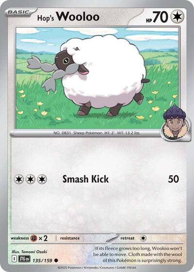 Hop's Wooloo - 135/159 (Common) [JTG-135-C]