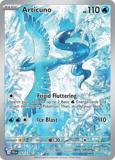 Articuno - 161/159 (Illustration Rare) [JTG-161-IR]