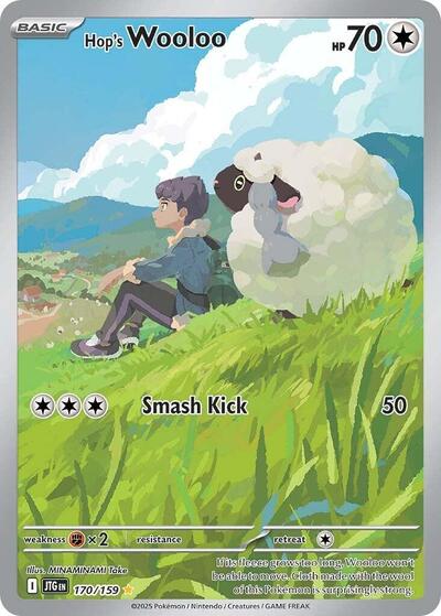 Hop's Wooloo - 170/159 (Illustration Rare) [JTG-170-IR]