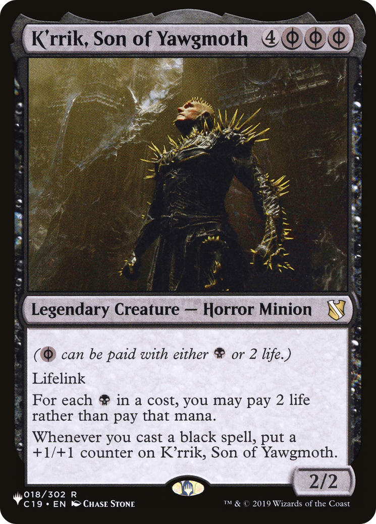 K'rrik, Son of Yawgmoth [PLST-C19-18]