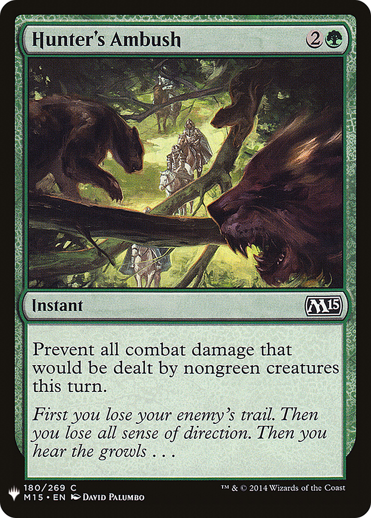 Hunter's Ambush [PLST-M15-180]