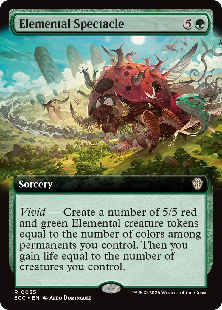 Elemental Spectacle - Extended Art [ECC-35]