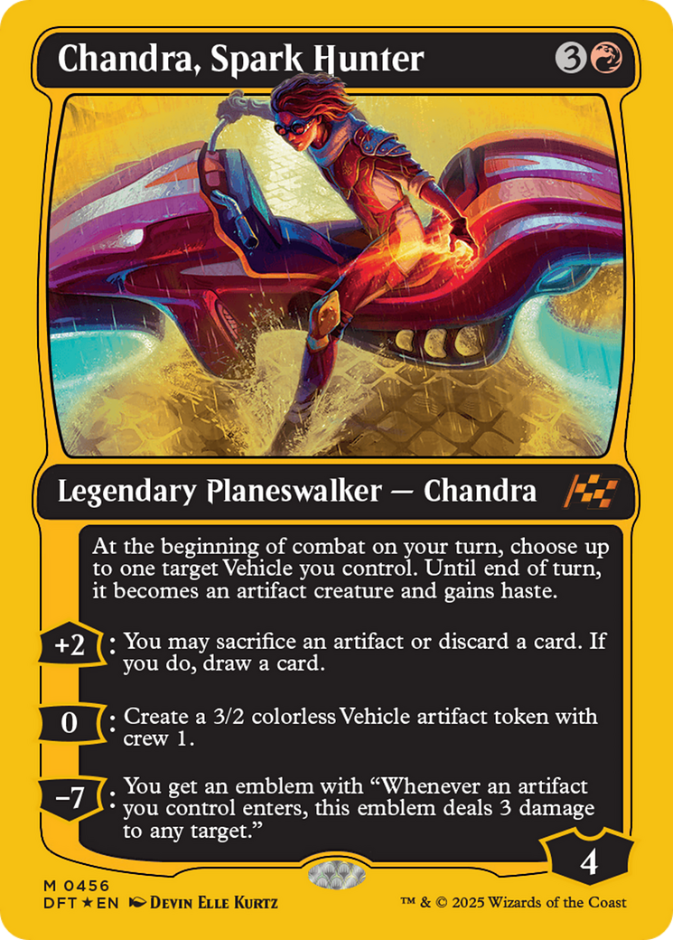 Chandra, Spark Hunter - First Place Foil [DFT-456]