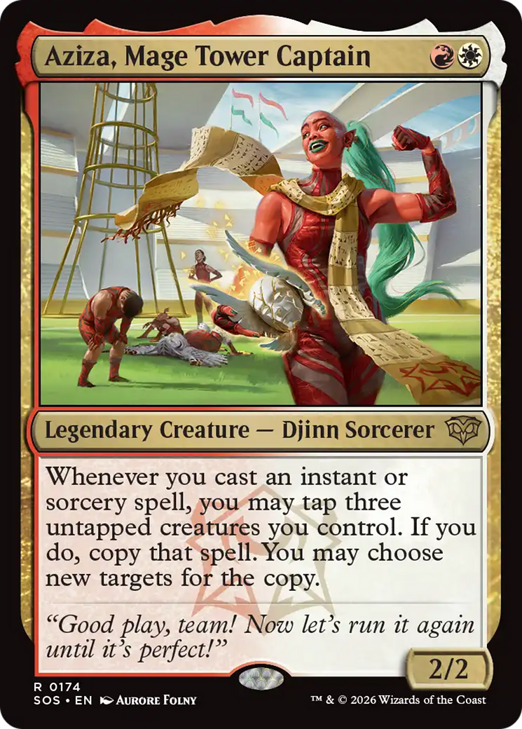 Aziza, Mage Tower Captain [SOS-174]