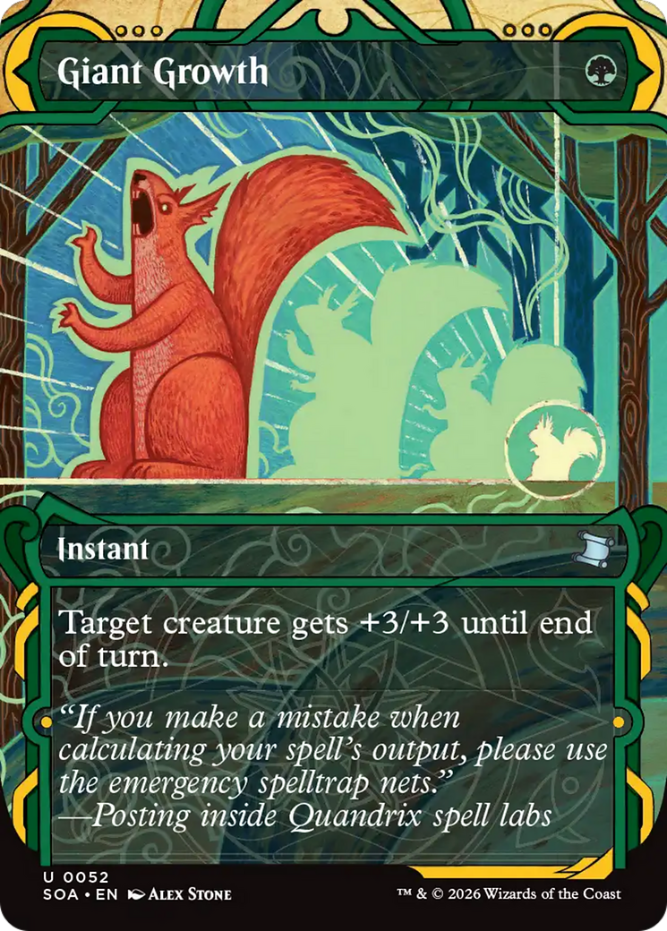 Giant Growth - Borderless - Showcase [SOA-52]
