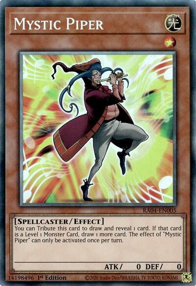 Mystic Piper (Collector's Rare) [RA04-EN005-CR]