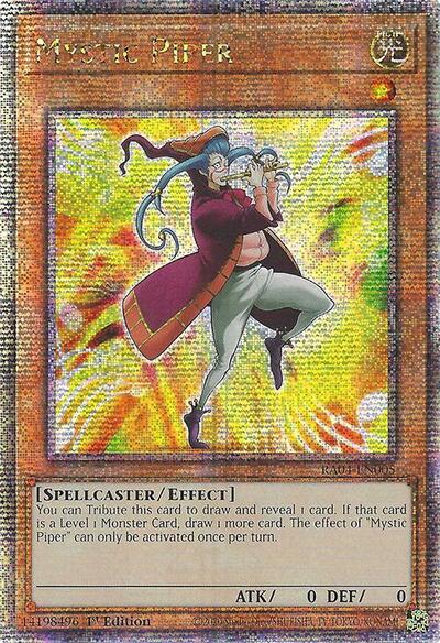 Mystic Piper (Quarter Century Secret Rare) [RA04-EN005-QCSR]