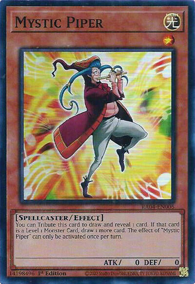 Mystic Piper (Super Rare) [RA04-EN005-SuR]