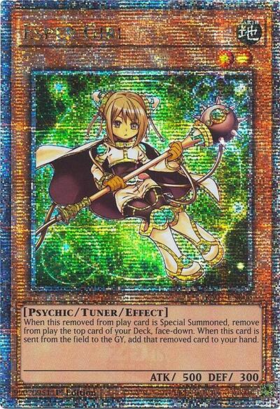 Esper Girl (Quarter Century Secret Rare) [RA04-EN006-QCSR]