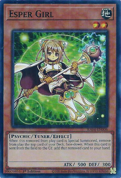 Esper Girl (Super Rare) [RA04-EN006-SuR]