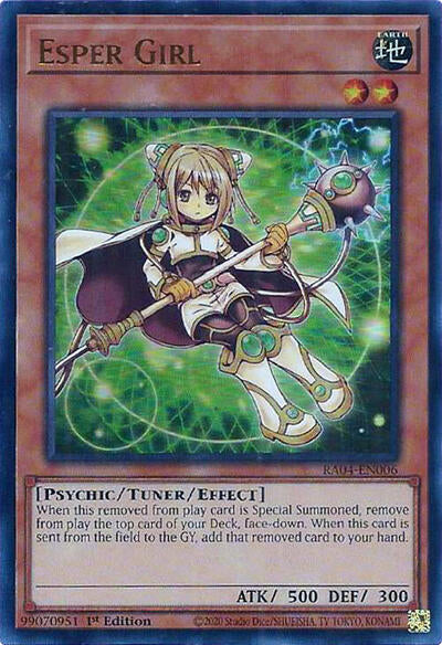 Esper Girl (Ultra Rare) [RA04-EN006-UR]
