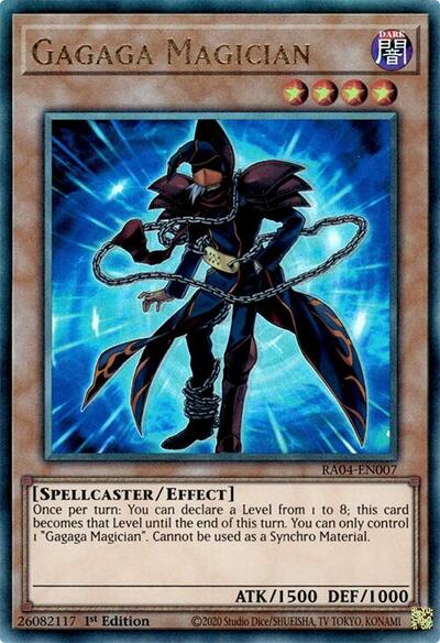 Gagaga Magician (Ultimate Rare) [RA04-EN007-UmR]