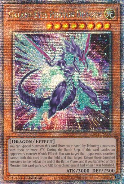 Galaxy-Eyes Photon Dragon (Quarter Century Secret Rare) [RA04-EN008-QCSR]