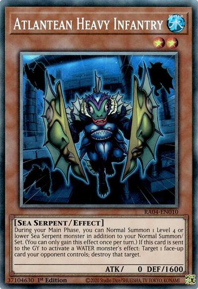 Atlantean Marksman (Collector's Rare) [RA04-EN009-CR]