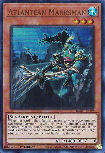 Atlantean Marksman (Ultra Rare) [RA04-EN009-UR]