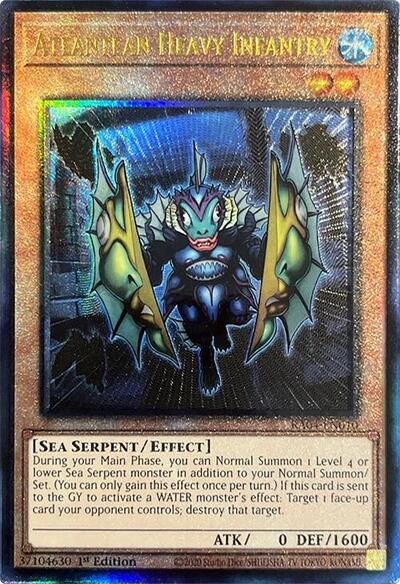 Atlantean Heavy Infantry (Collector's Rare) [RA04-EN010-CR]
