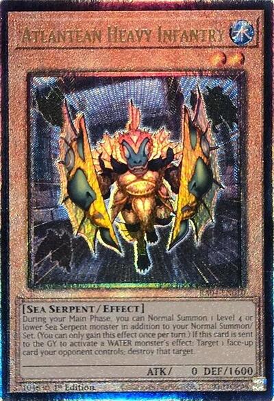 Atlantean Heavy Infantry (Ultimate Rare) [RA04-EN010-UmR]