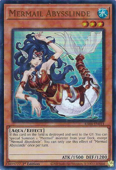 Mermail Abysslinde (Ultra Rare) [RA04-EN011-UR]