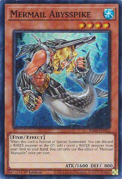 Mermail Abysspike (Super Rare) [RA04-EN012-SuR]