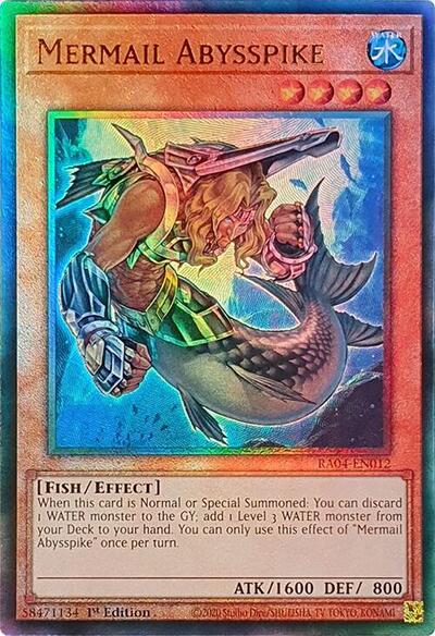Mermail Abysspike (Ultimate Rare) [RA04-EN012-UmR]