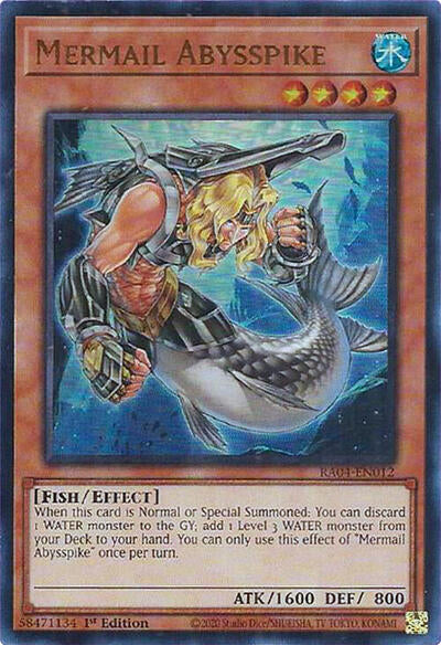 Mermail Abysspike (Ultra Rare) [RA04-EN012-UR]