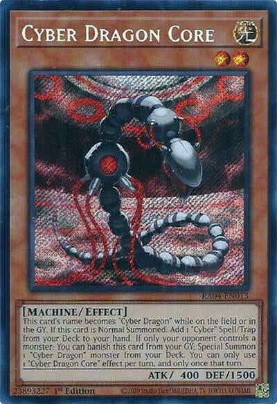 Cyber Dragon Core (Secret Rare) [RA04-EN013-SeR]