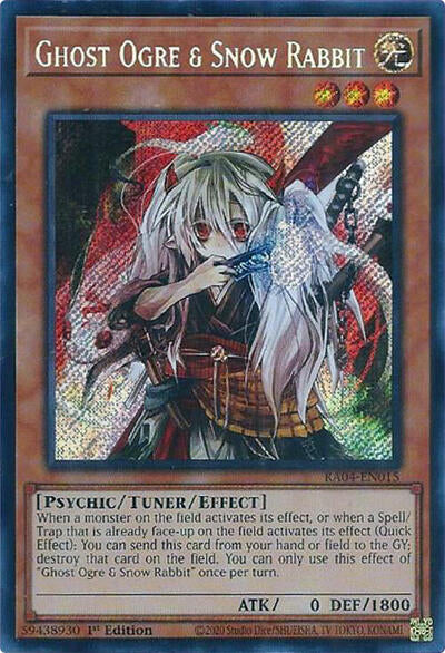 Ghost Ogre & Snow Rabbit (Secret Rare) [RA04-EN015-SeR]