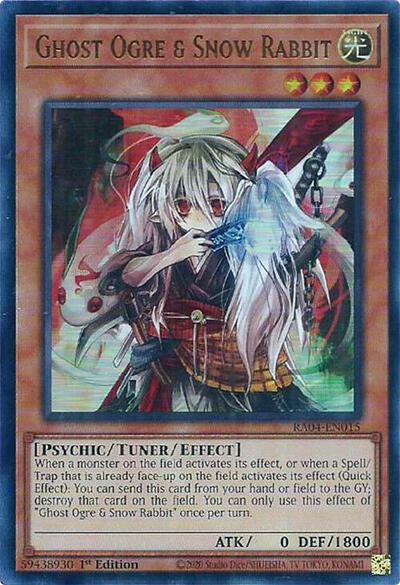 Ghost Ogre & Snow Rabbit (Ultra Rare) [RA04-EN015-UR]
