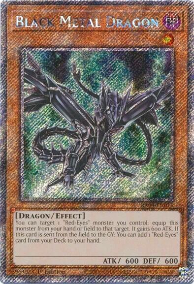 Black Metal Dragon (Platinum Secret Rare) [RA04-EN016-PlSR]