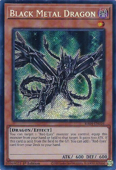 Black Metal Dragon (Secret Rare) [RA04-EN016-SeR]