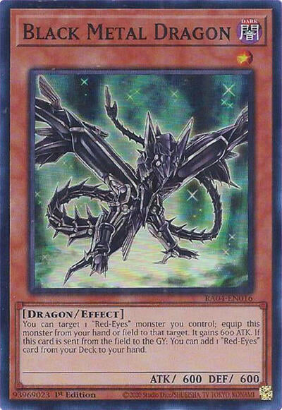 Black Metal Dragon (Super Rare) [RA04-EN016-SuR]