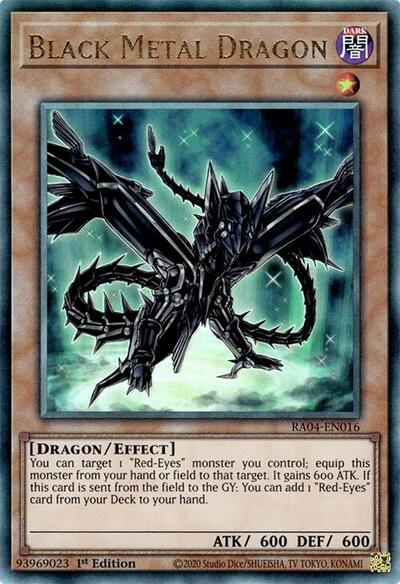 Black Metal Dragon (Ultimate Rare) [RA04-EN016-UmR]