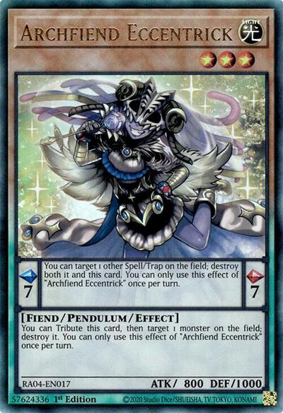 Archfiend Eccentrick (Ultimate Rare) [RA04-EN017-UmR]