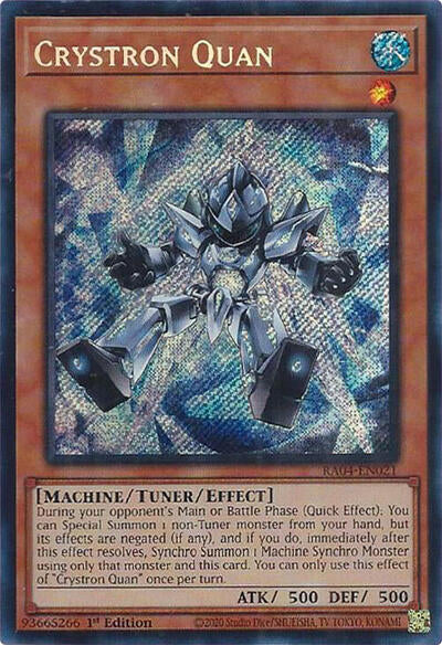 Crystron Quan (Secret Rare) [RA04-EN021-SeR]