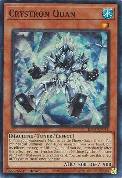 Crystron Quan (Super Rare) [RA04-EN021-SuR]