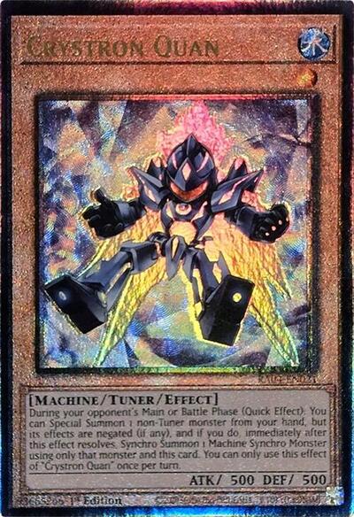 Crystron Quan (Ultimate Rare) [RA04-EN021-UmR]