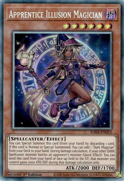 Apprentice Illusion Magician (Collector's Rare) [RA04-EN023-CR]