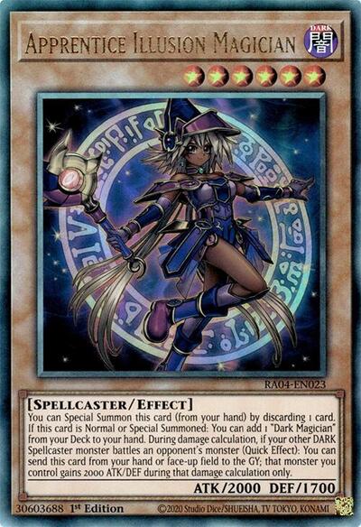 Apprentice Illusion Magician (Ultimate Rare) [RA04-EN023-UmR]