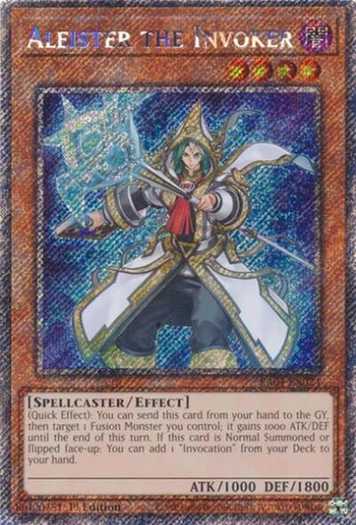 Aleister the Invoker (Platinum Secret Rare) (Alternate Art) [RA04-EN024-PlSR-ALT]