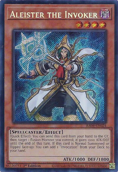 Aleister the Invoker (Secret Rare) (Alternate Art) [RA04-EN024-SeR-ALT]