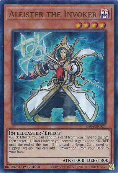 Aleister the Invoker (Ultra Rare) (Alternate Art) [RA04-EN024-UR-ALT]
