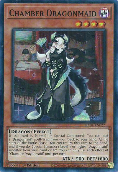 Chamber Dragonmaid (Super Rare) [RA04-EN032-SuR]
