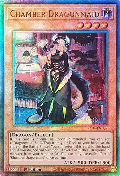 Chamber Dragonmaid (Ultimate Rare) [RA04-EN032-UmR]