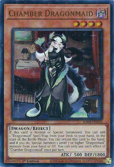 Chamber Dragonmaid (Ultra Rare) [RA04-EN032-UR]