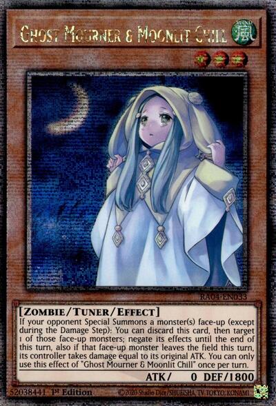 Ghost Mourner & Moonlit Chill (Quarter Century Secret Rare) [RA04-EN033-QCSR]