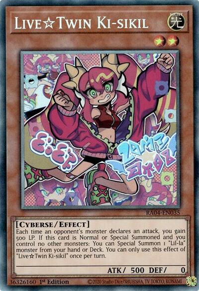 LiveTwin Ki-sikil (Collector's Rare) [RA04-EN035-CR]