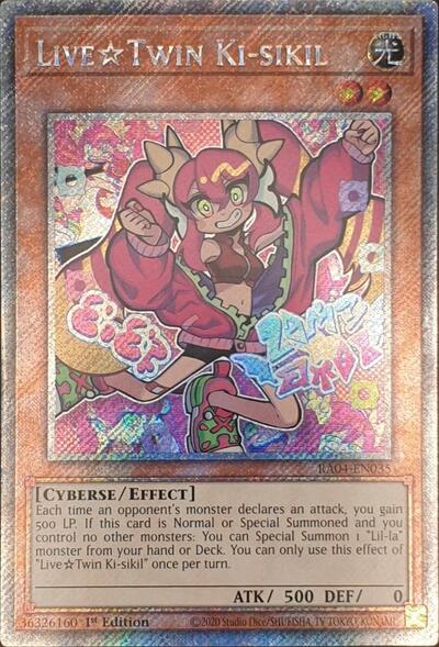 LiveTwin Ki-sikil (Platinum Secret Rare) [RA04-EN035-PlSR]