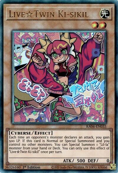 LiveTwin Ki-sikil (Ultimate Rare) [RA04-EN035-UmR]