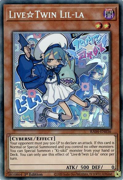 LiveTwin Lil-la (Collector's Rare) [RA04-EN036-CR]