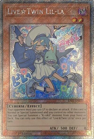 LiveTwin Lil-la (Platinum Secret Rare) [RA04-EN036-PlSR]